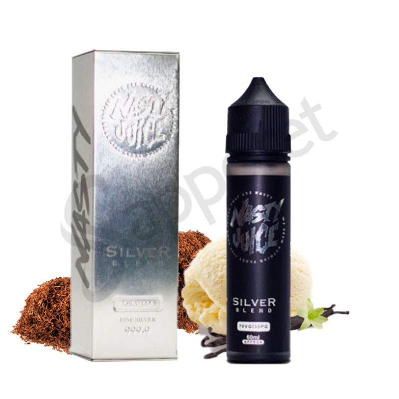 E-liquids Tobacco Silver Blend 50ml - Nasty Juice