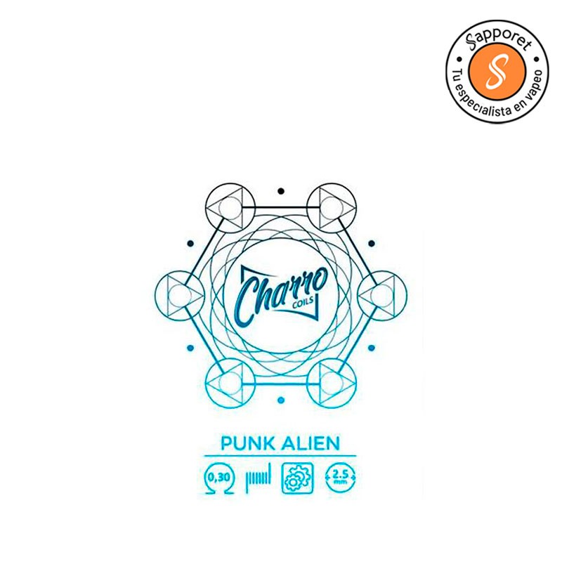 Single Punk Alien 0.30 Ohm - Charro Coils