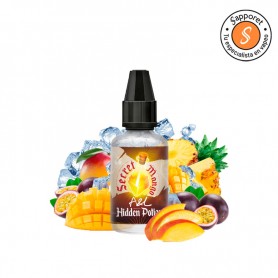La mejor combinación de mango, piña y fruta de la pasión creada por los expertos en alquimia para cigarrillo electrónico A&L