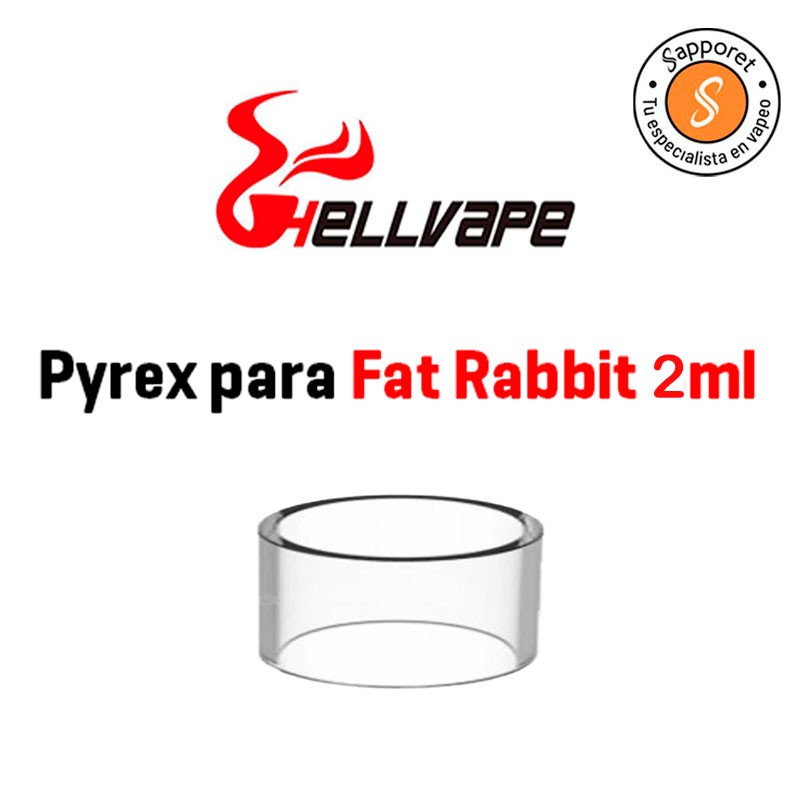 FAT RABBIT GLASS 2ML - HELLVAPE