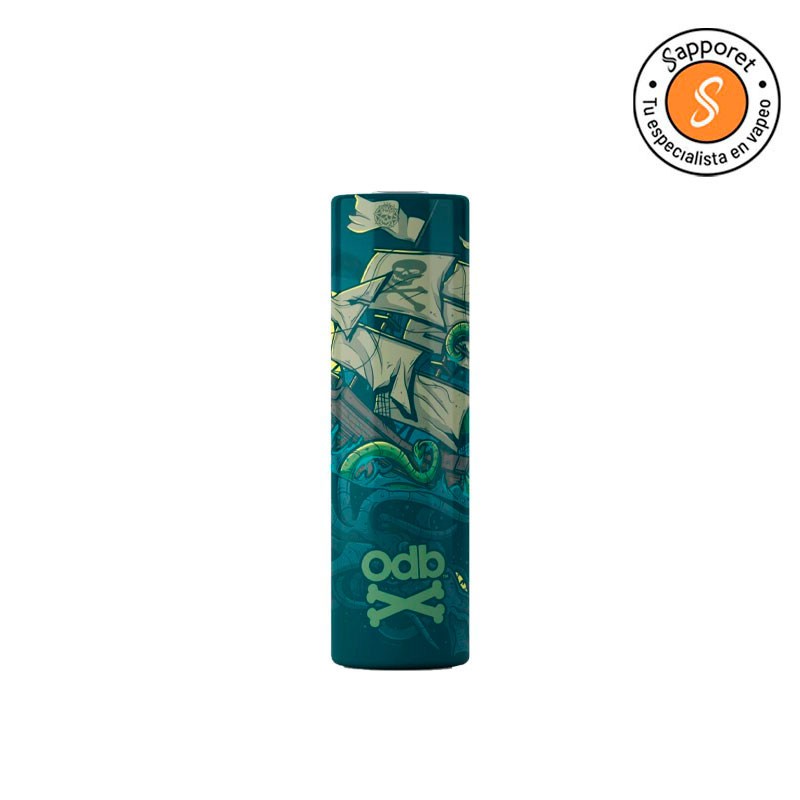 odb wrap x psychomod kraken, diseño fantástico para proteger y personalizar tus baterías de cigarrillo electrónico
