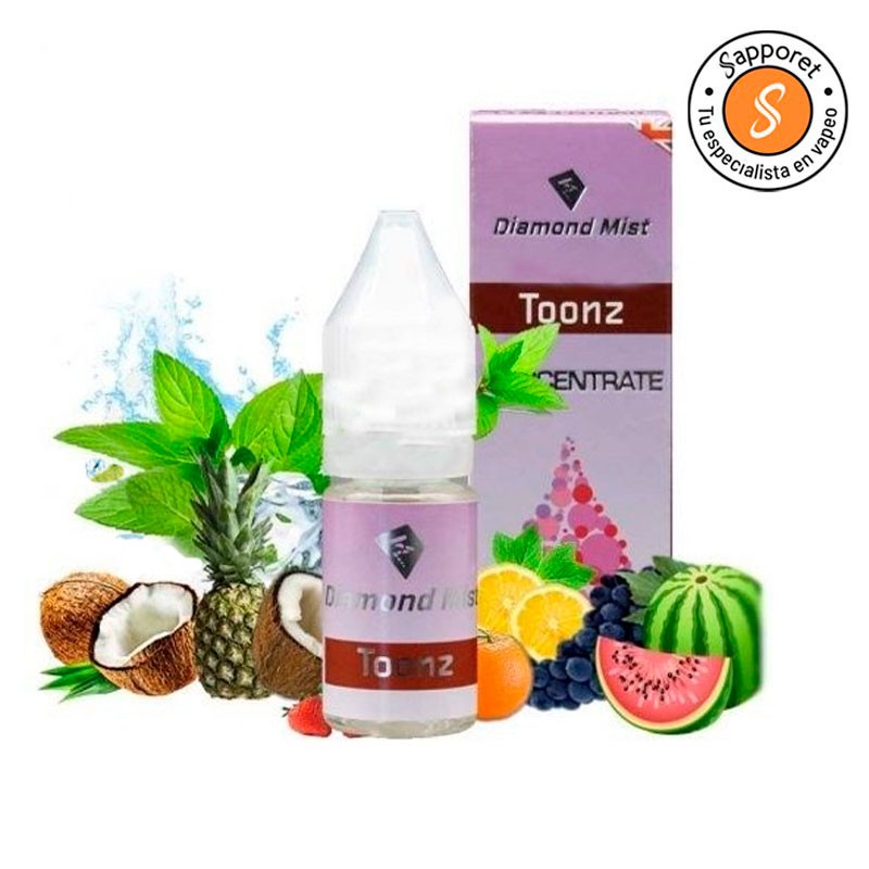 Aroma Toonz 10ml - Diamond Mist deliciosas frutas variadas con toque de mentol