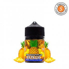 Pineapple Express es un líquido con delicioso sabor a piña con cbd ideal para tu cigarrillo electrónico