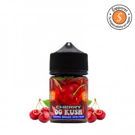 Cherry OG Kush es un delicioso líquido con cbd que mezcla la cereza con vainilla y toques citricos