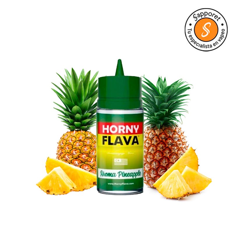 Horny Flava - Aroma Pineapple 30ml, aroma con sabor a piña para crear alquimia.