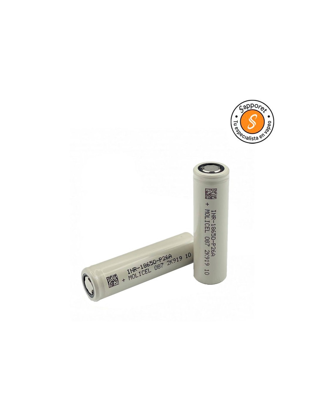 Batería P26A 18650 2600mAh 35A - Molicel