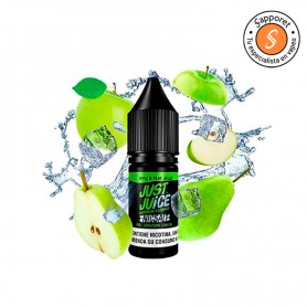 Apple Pear on Ice de Just Juice te encantará por su fantastico sabor a manzana y pera para disfrutar en tu vapeo diario.