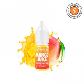 mango juice essential vape salt de bombo eliquid es un fantástico líquido de mango maduro dulce para tu vapeo diario