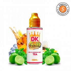 Lime & Garden Mint Tea 100ml - Donut King (DK Cooler)
