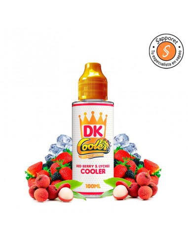Red Berry & Lychee Cooler 100ml - Donut King (DK Cooler) | Sapporet E-Liquid Vapea Cigarrillo electrónico