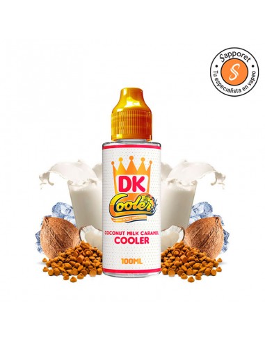 Coconut Milk Caramel Cooler 100ml - Donut King (DK Cooler) | Sapporet E-Liquid Vapea Cigarrillo electrónico