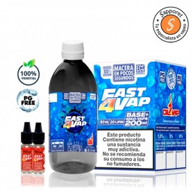 Base de maceración rapida Fast4vap para crear tus líquidos de alquimia de cigarrillo electrónico rápidamente.