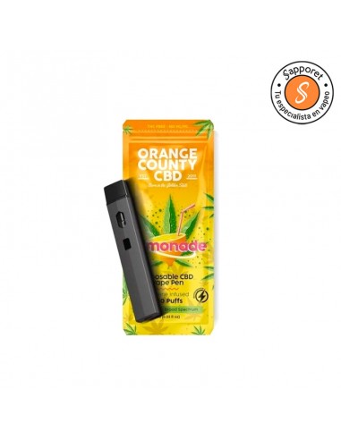Pod Desechable Lemonade 600mg - Orange County CBD | Sapporet Vapeo Cigarrillo electrónico
