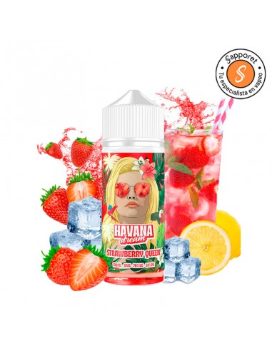 Strawberry Queen 100ml - Havana Dream | Sapporet te hará disfrutar de una fantástica fresa dentro de una limonada refrescante.