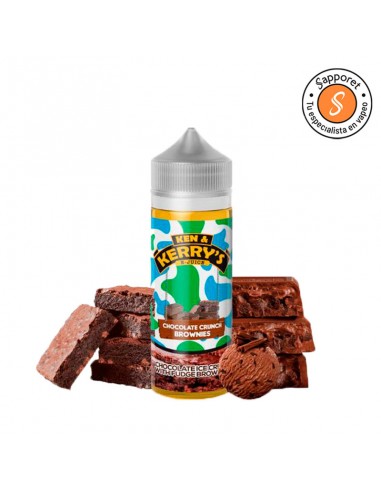 Chocolate Crunch Brownies 100ml - Ken and Kerry's | Sapporet