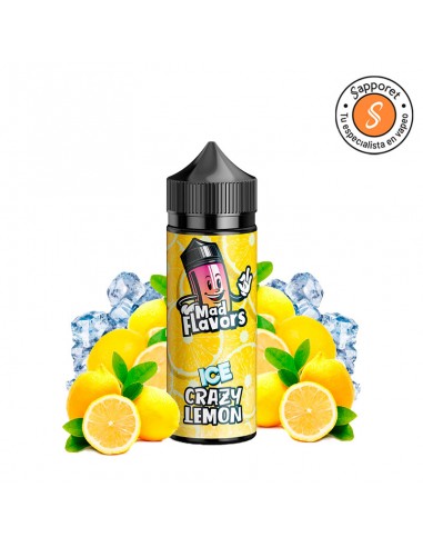 Ice Crazy Lemon 100ml - Mad Flavours | Sapporet