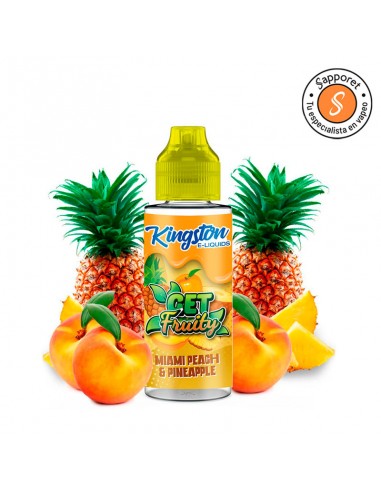 Miami Peach & Pineapple 100ml - Get Fruity Kingston | Sapporet