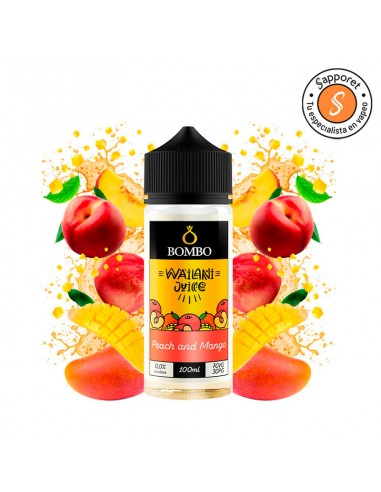 Peach and Mango 100ml - Bombo Wailani Juice | Sapporet