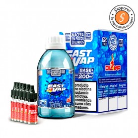 Base Pack 200ml Fast4vap 80VG/20PDO - 6mg/ml - Oil4vap