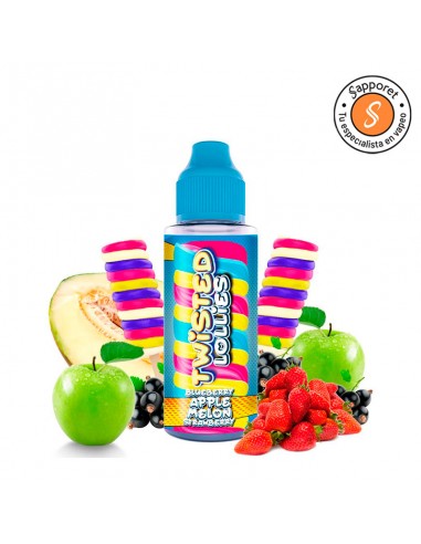 Blueberry Apple Melon Strawberry 100ml - Twisted Lollies | Sapporet