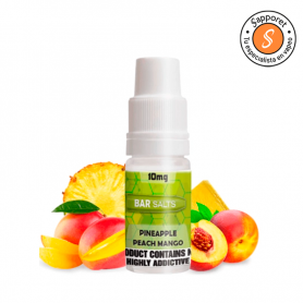 Pineapple Peach Mango 10ml - Bar Nic Salts | Sapporet