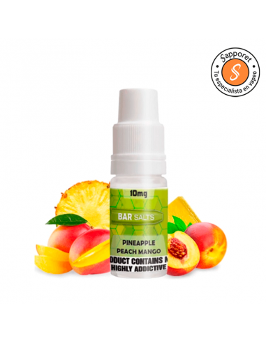 Pineapple Peach Mango 10ml - Bar Nic Salts | Sapporet