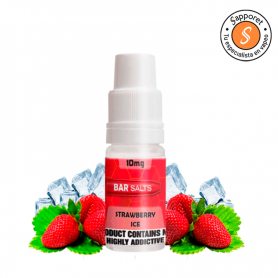 Strawberry Ice 10ml - Bar Nic Salts | Sapporet