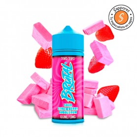 Sour Strawberry Bubblegum 100ml - Brutal By Just Juice