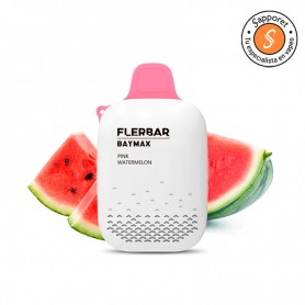 Pink Watermelon 12ml sin nicotina - Flerbar Baymax | Sapporet