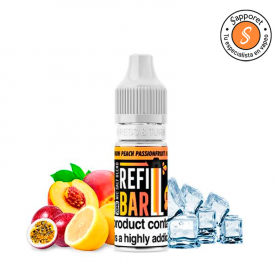 Lemon Peach Passionfruit Ice 10ml Nic Salts 20 mg/ml - Refill Bar Salts