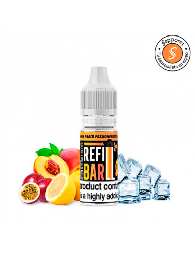 Lemon Peach Passionfruit Ice 10ml Nic Salts 20 mg/ml - Refill Bar Salts | Sapporet