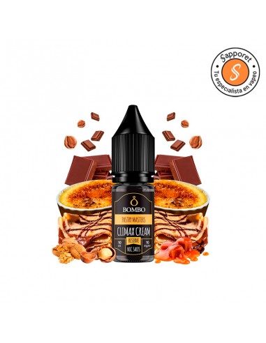 Climax Cream 10ml Nic Salts - Pastry Masters by Bombo E-liquid | Sapporet