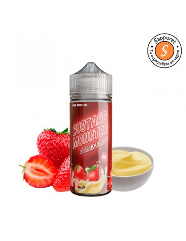 Custard Strawberry 100ml - Jam Monster | Sapporet