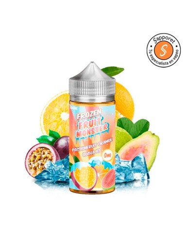 Passionfruit Orange Guava Ice100ml by Frozen Fruit - Jam Monster | Sapporet