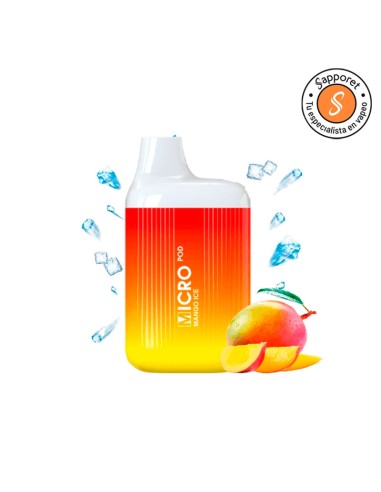 Pod desechable Mango Ice 20mg - Micro Pod | Sapporet