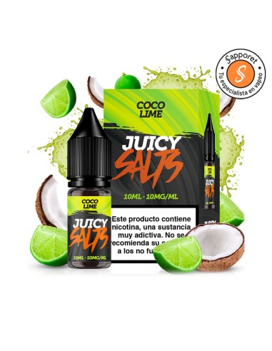 Coco Lime 10ML - Juicy Salts | Sapporet