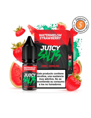 Watermelon Strawberry 10ML - Juicy Salts | Sapporet