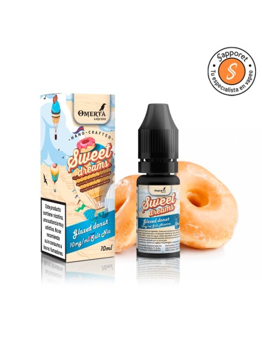 Glazed Donut Sweet Dreams 10ml - Omerta Liquids Salt | Sapporet