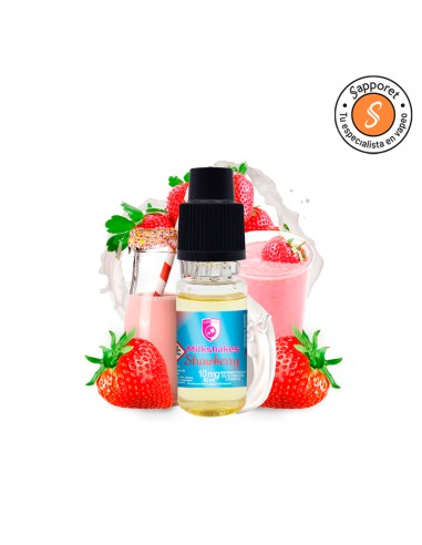Strawberry 10ml - Milkshakes Nic Salts | Sapporet