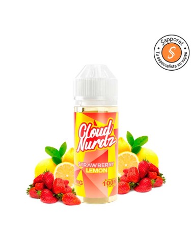 Strawberry Lemon 100ml - Cloud Nurdz | Sapporet