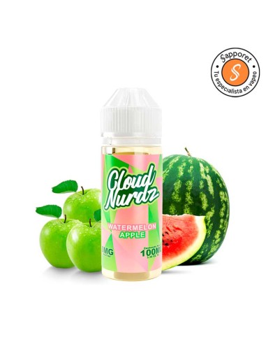 Watermelon Apple 100ml - Cloud Nurdz | Sapporet