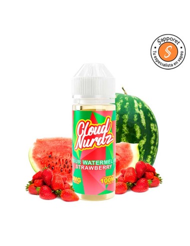 Watermelon Strawberry 100ml - Cloud Nurdz | Sapporet