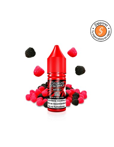 Red & Black 10ml - Brutal Salt by Just Juice Sour | Sapporet