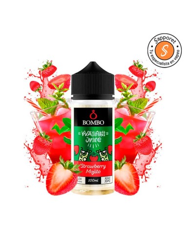 Strawberry Mojito 100ml  - Bombo Wailani Juice | Sapporet
