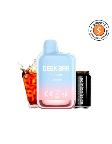 Pod desechable Geek Bull 20mg - Meloso Mini by Geek Bar | Sapporet