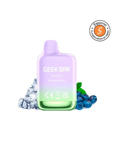 Pod desechable Blueberry Ice 20mg - Meloso Mini by Geek Bar | Sapporet