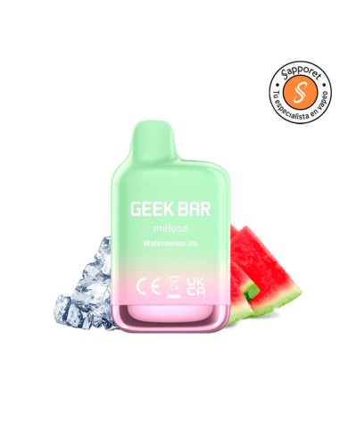 Pod desechable Watermelon Ice 20mg - Meloso Mini by Geek Bar | Sapporet