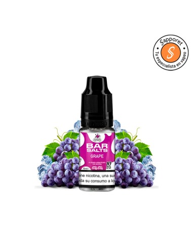 Grape 10ml - Bar Salts by BMB | Sapporet