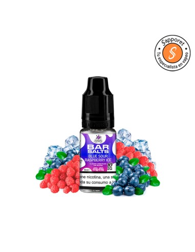 Blue Sour Raspberry Ice 10m - Bar Salts by BMB | Sapporet