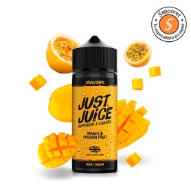 Mango & Passion Fruit 100ml - Just Juice|Sapporet